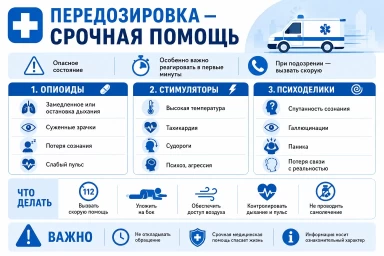 Помощь при передозировке в Барабинске