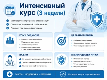 Реабилитация за 21 день в Барабинске